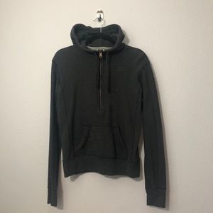 Nike Half Zip Pullover Hooded Sweatshirt